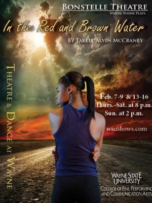 Picture of Kadijah Perkins as "Oya" (photo courtesy of Wayne State University)