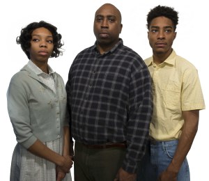 —Kayla Mundy, Will Bryson, and Donnevan Tolbert in Fences. 